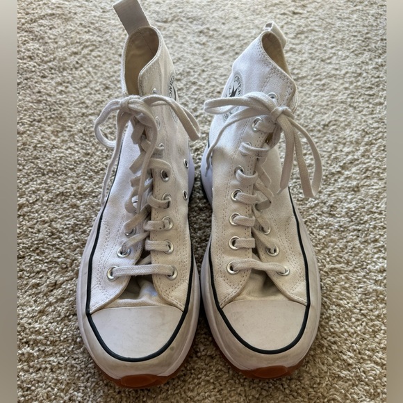 Run Star hike canvas platform size 8.5 in good condition - Picture 2 of 7